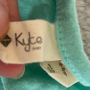 Kyte Baby Bamboo snap footie 3-6 months